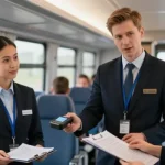 commercial a bord des trains