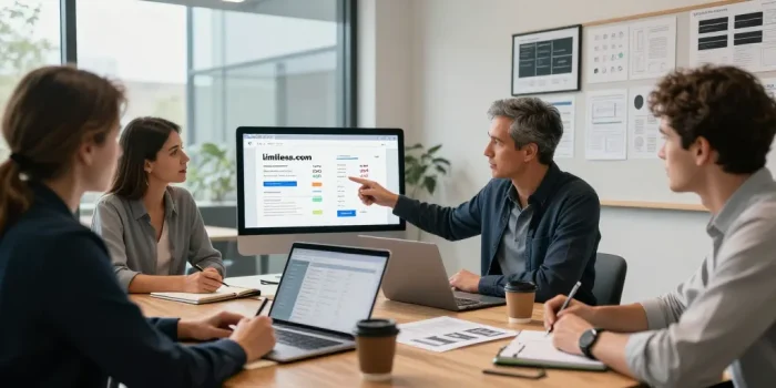 creation site internet agence limitless.com