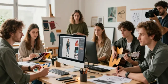 Quels sont les domaines des secteurs créatifs ?