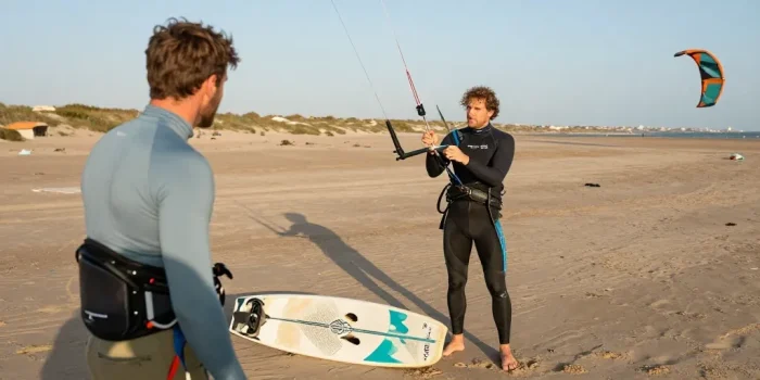 initiation kitesurf